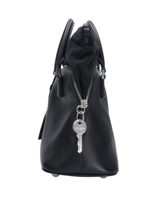 Maison Margiela Black Mini Handbag “5 Ac Soft”