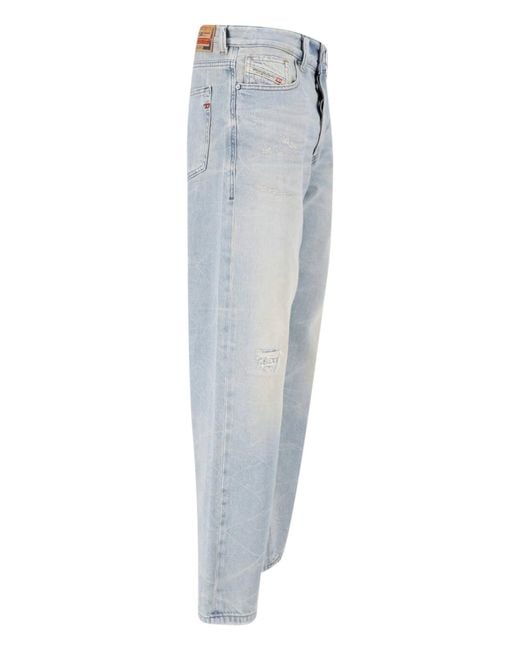 DIESEL Blue Straight Jeans "1988 D-Ark"
