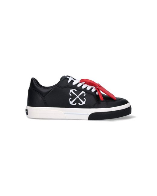 Off-White c/o Virgil Abloh Black 'new Vulcanized' Sneakers for men