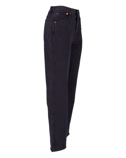 Jeans Bootcut "70S" di Re/done in Blue