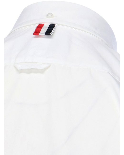 Camicia Oxford di Thom Browne in White da Uomo