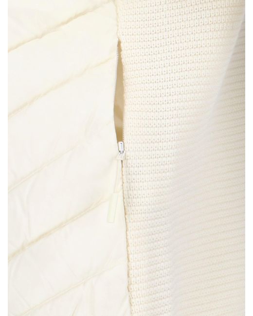 Canada Goose White 'hybridge®' Knit Jacket