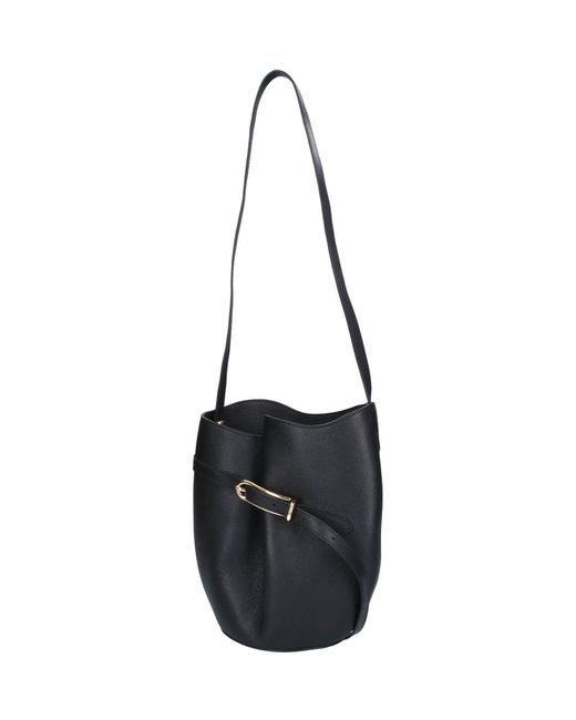 Borsa Secchiello "Belted" di Liffner in Black