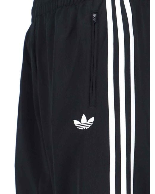 Adidas Blue 'Firebird' Track Pants for men