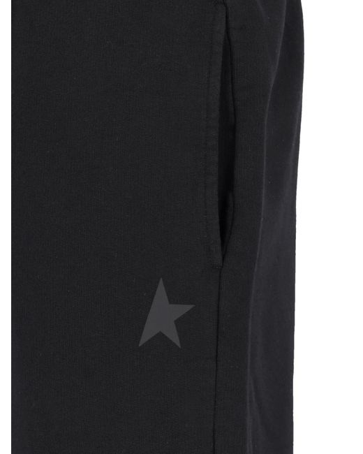 Pantaloncini Sportivi "Star" di Golden Goose Deluxe Brand in Black da Uomo