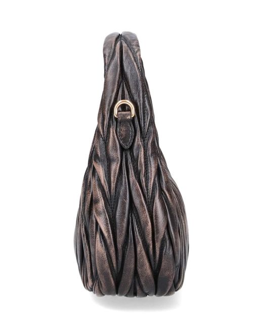 Miu Miu Black Shoulder Bag "Wander"
