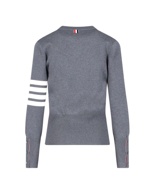 Thom Browne Blue Sweaters Cotton