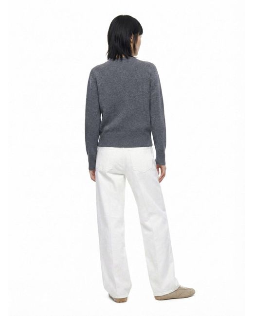Haikure White 'Bethany Bull 44' Loose Jeans