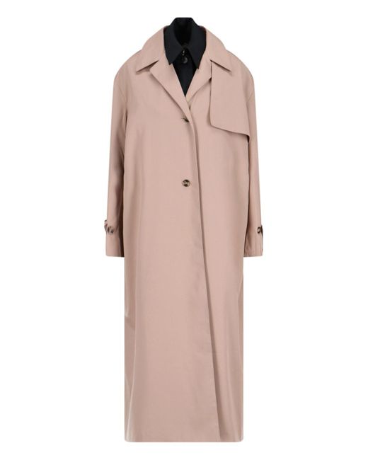 ROKH Natural Double Layer Trench Coat