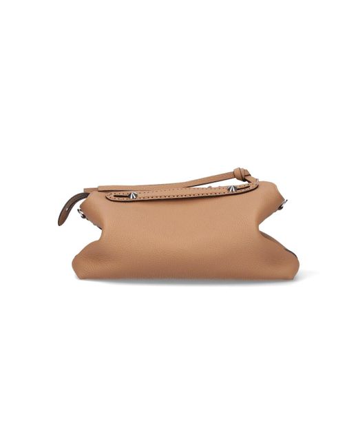 Fendi Natural "By The Way Selleria" Large Bag