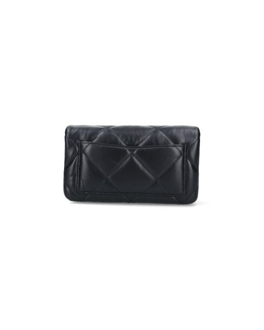 Tory Burch Black Kira Chain Wallet