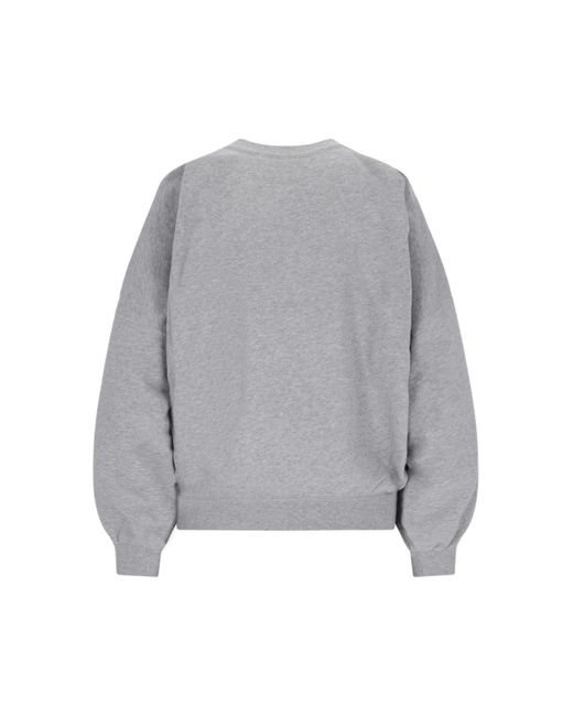 Isabel Marant Gray Oversized Sweatshirt