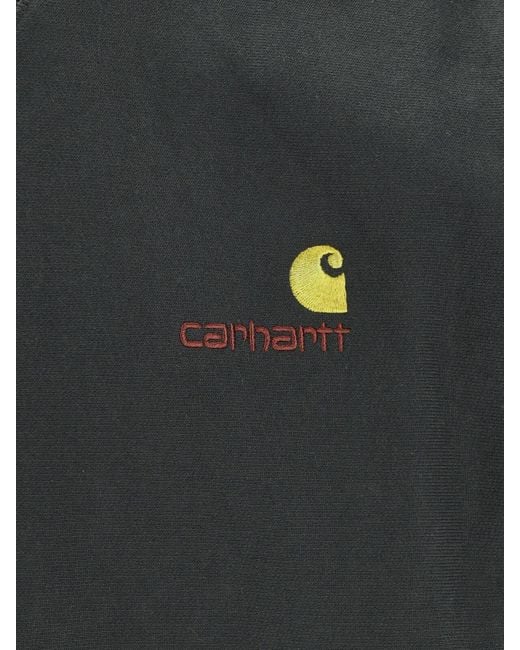 Carhartt Green Sweatshirt “American Script” for men