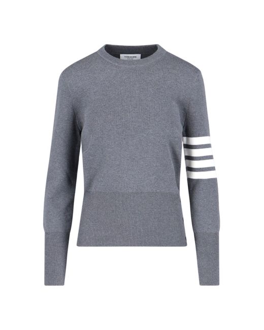 Thom Browne Blue Sweaters Cotton