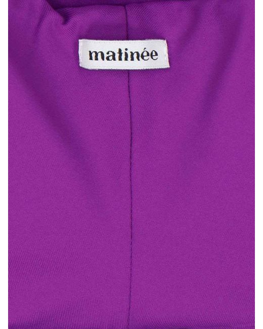 MATINEÉ Purple 'brigitte' One-piece Swimsuit Sugar Capsule