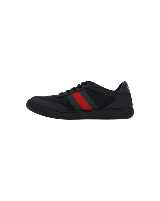 Gucci Black Sneakers "Screener" for men
