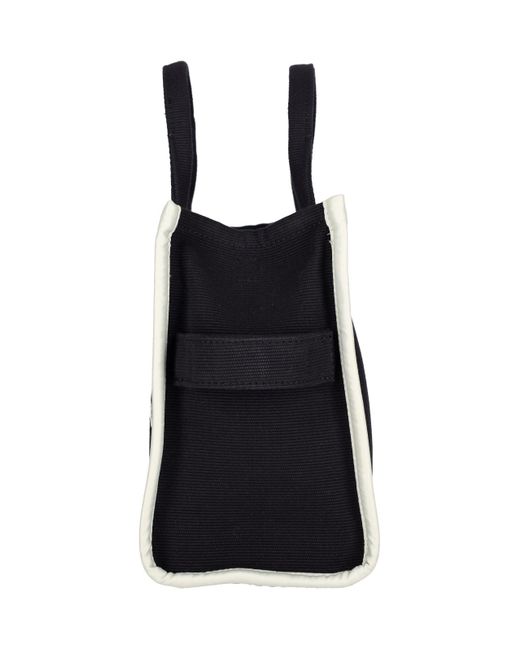 Marc Jacobs Black The Tote Bag Medium Cotton Tote