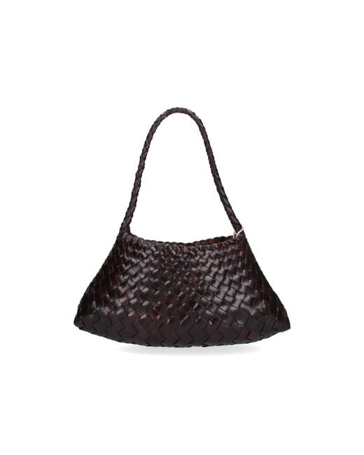 Borsa Tote Mini "Rosanna" di Dragon Diffusion in Black