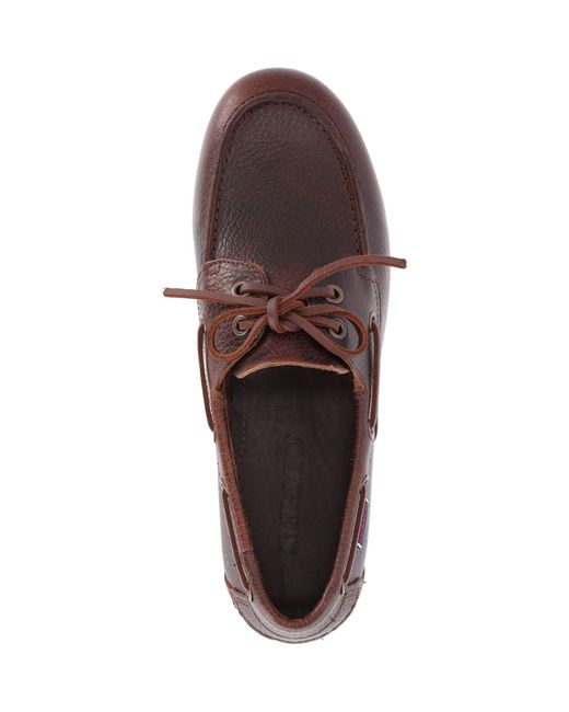 Sebago Brown Loafers "Campsides" for men