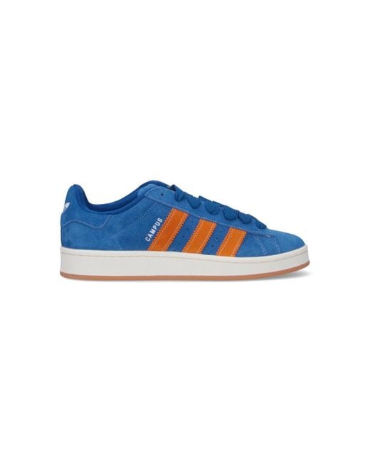 Adidas Blue Sneakers Leather for men