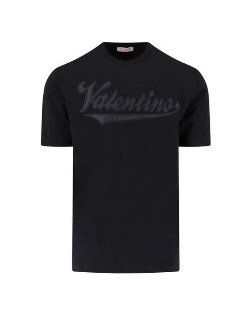 Valentino Black 'vlogo' T-shirt for men