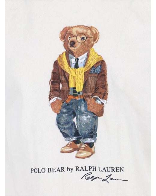 Polo Ralph Lauren White T-Shirts And Polos Cotton for men