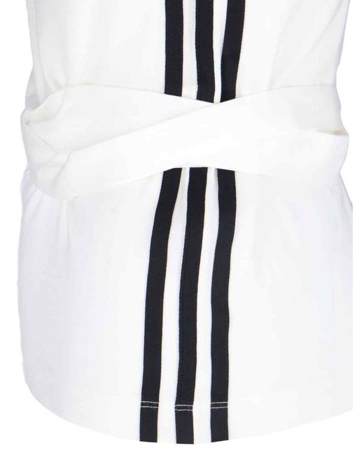 Y-3 White T-Shirt With Drawstrings