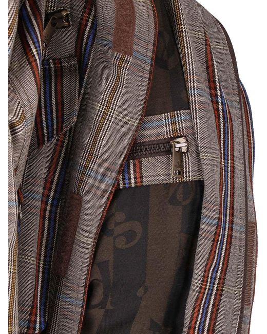 Vivienne Westwood Multicolor Cropped Jacket "Memphis"