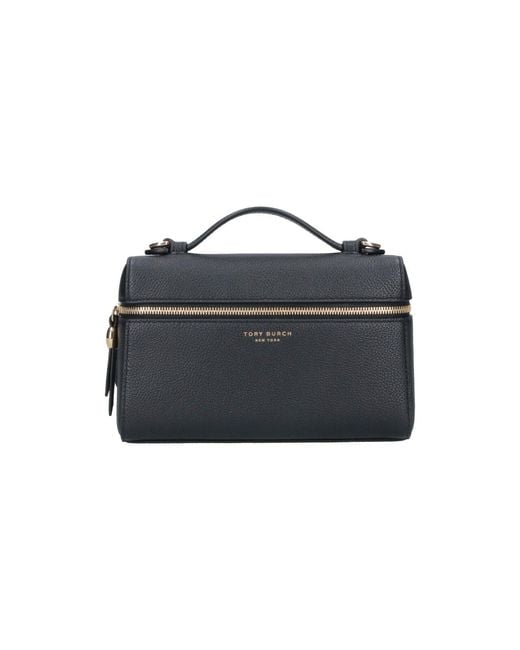 Tory Burch Blue Handbag "Romy Slim"