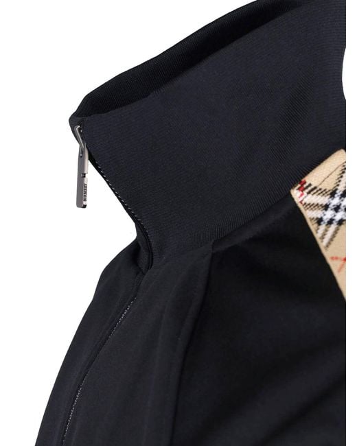 Burberry Blue Sweatshirt "Check" for men