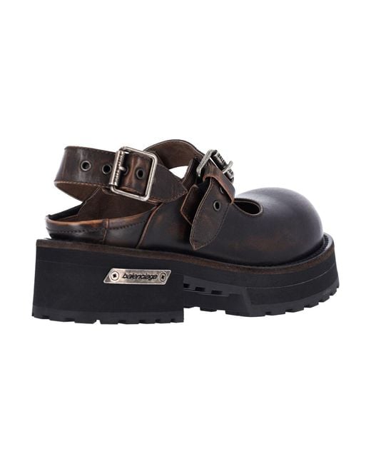 Balenciaga Black Mules Mary Jane “Venom”