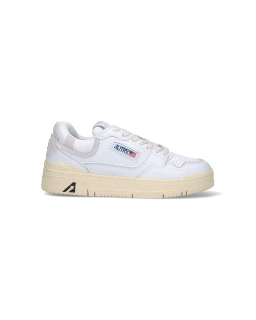 Autry White "clc" Sneakers for men