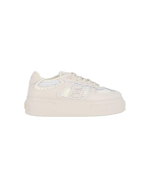 Sneakers Platform "Match" di Fendi in White