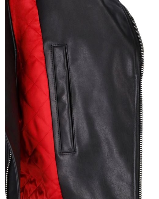 Givenchy Black Leather Jacket for men