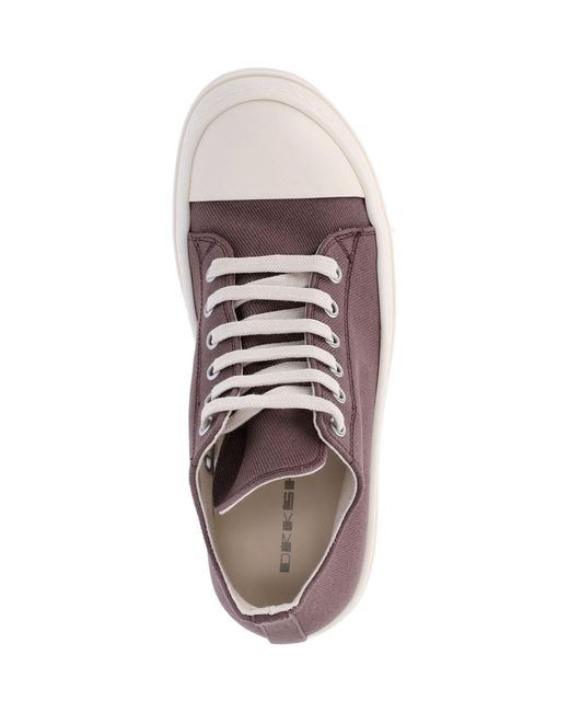 Rick Owens Pink Sneakers “Low”
