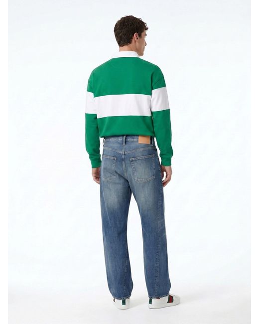 Polo Ralph Lauren Green Rugby Logo Polo for men