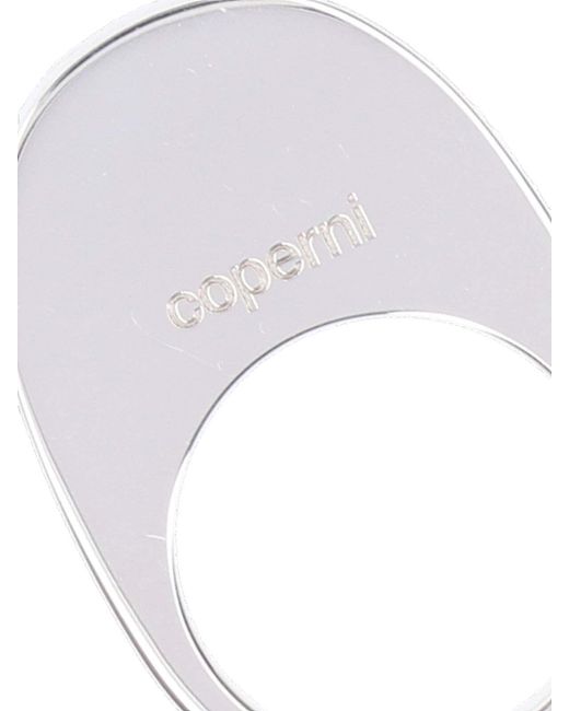 Coperni White "Swipe" Ring