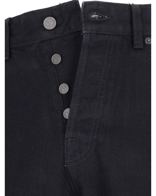 Valentino Blue Studs Jeans for men