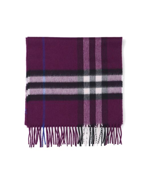 Sciarpa "Check" di Burberry in Purple