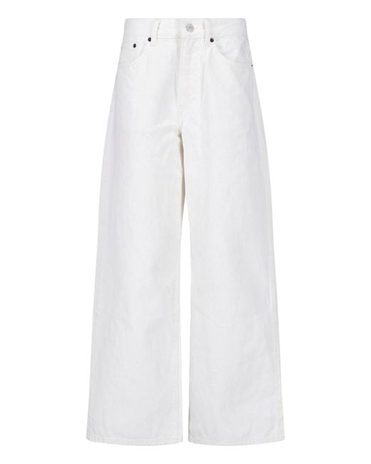 Jeanerica White Straight Jeans "Belem"