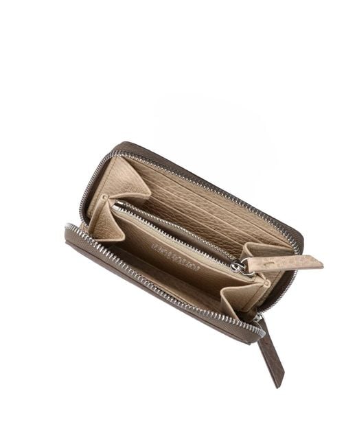 Maison Margiela Gray Zip Wallet "Four Stitches"