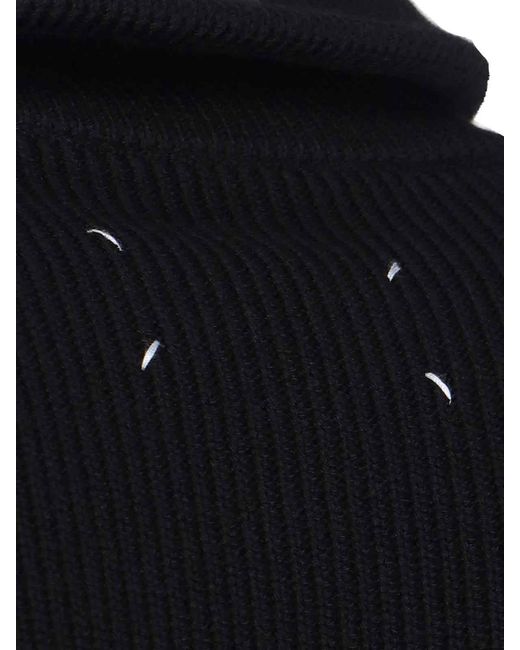 Maison Margiela Blue Zip Sweater for men