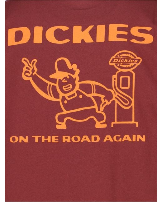 Dickies Red T-Shirts And Polos Cotton for men