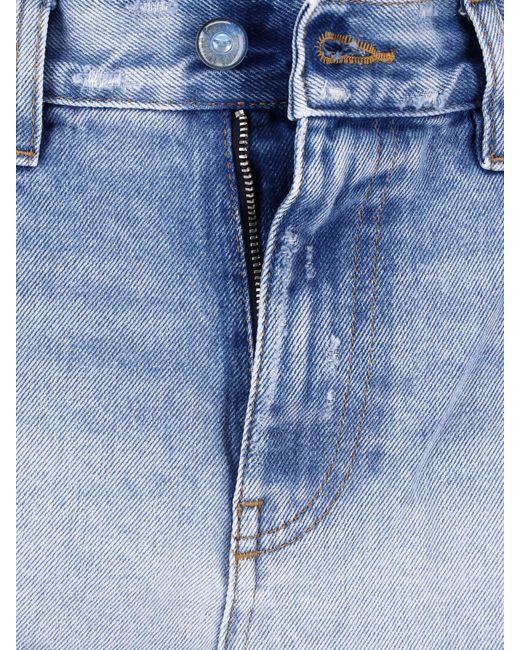 DIESEL Blue Denim Shorts De-Lunar