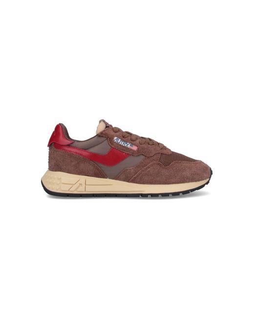 Sneakers Low-Top "Reelwind" di Autry in Pink