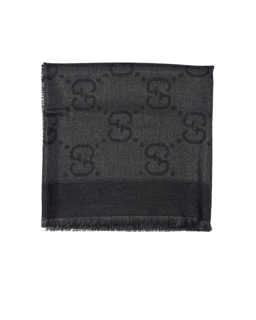 Gucci Black Scarfs