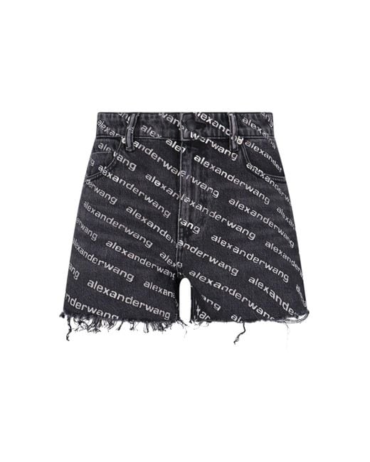 Alexander Wang Gray Jeans Cotton