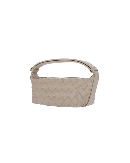 Borsa Mini "Wallace" di Bottega Veneta in Gray