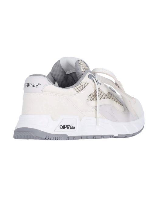 Off-White c/o Virgil Abloh White "kick Off" Sneakers for men