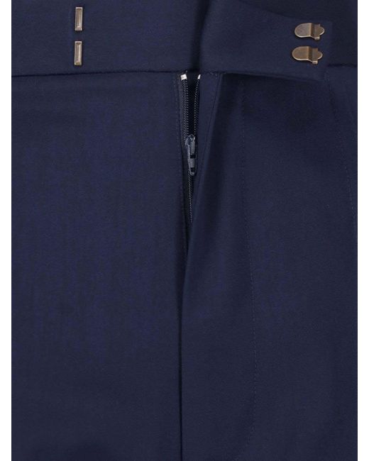 Vivienne Westwood Blue Wide Tailored Trousers